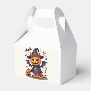 Halloween Cat Favour Box