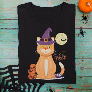 Halloween Cat Lover T-Shirt