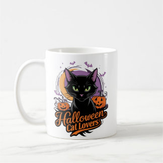 Halloween Cat Lovers Coffee Mug