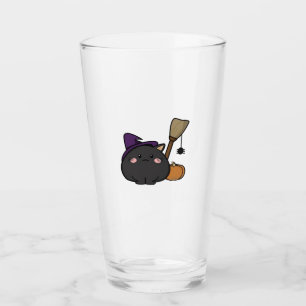 Halloween Cat Oversized T-Shirt Glass