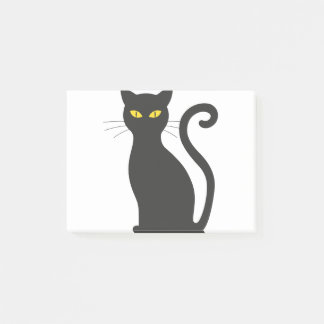Halloween cat post-it notes