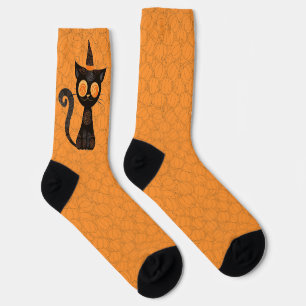 Halloween/cat/pumpkin/fall  socks