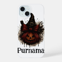 Halloween Cat Pumpkin iPhone Case – Witchy Fall Vi