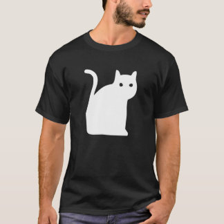 Halloween Cat Sitting Rendy Aesthetic T-Shirt