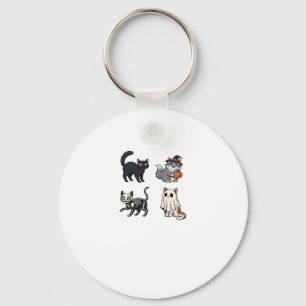 Halloween Cat  Spooky and Stylish Feline-Inspired  Keychain