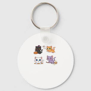 Halloween Cat  Spooky and Stylish Feline-Inspired  Keychain