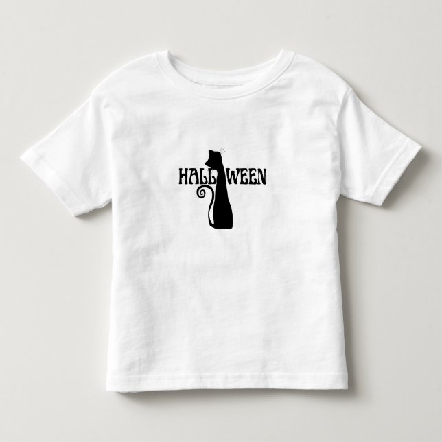 Halloween cat T-Shirt (Front)