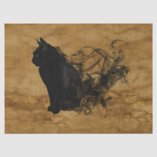 halloween cat tissue paper