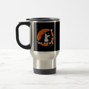 Halloween Cat Travel Mug