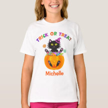 Halloween Cat Trick Or Treat