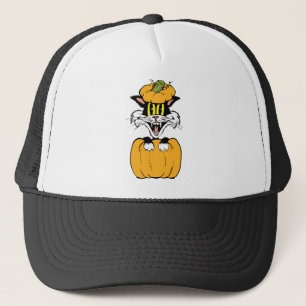 Halloween Cat Trucker Hat