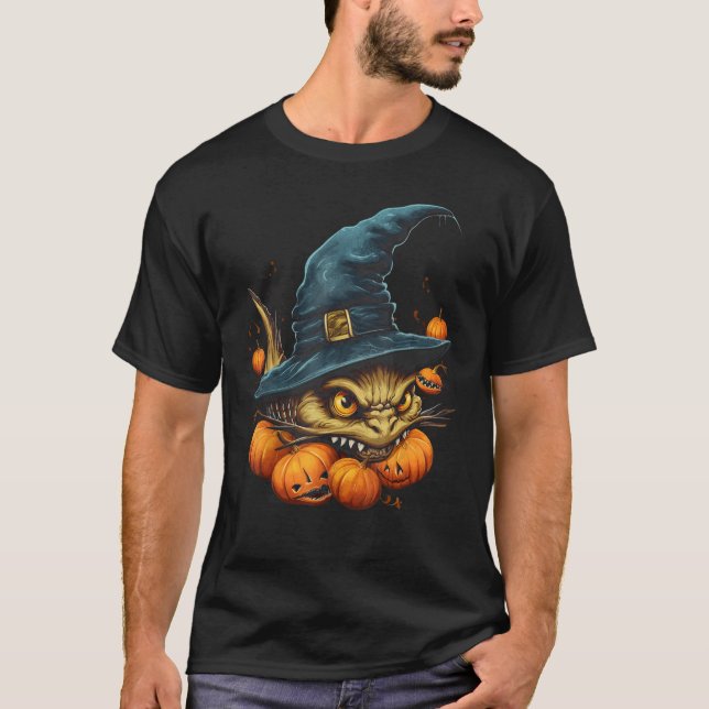 Halloween Catfish Fishing Lover Fisherman Costume  T-Shirt (Front)