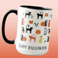 Halloween Cats Cute Spooky