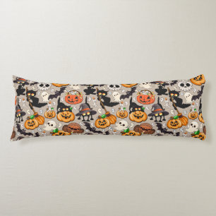 Halloween Cats Funny Party Body Pillow