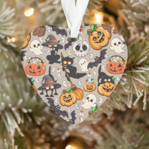 Halloween Cats Funny Party Ornament