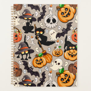 Halloween Cats Funny Party Planner