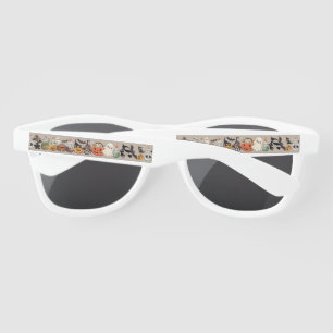 Halloween Cats Funny Party Sunglasses