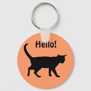 Halloween cats! keychain