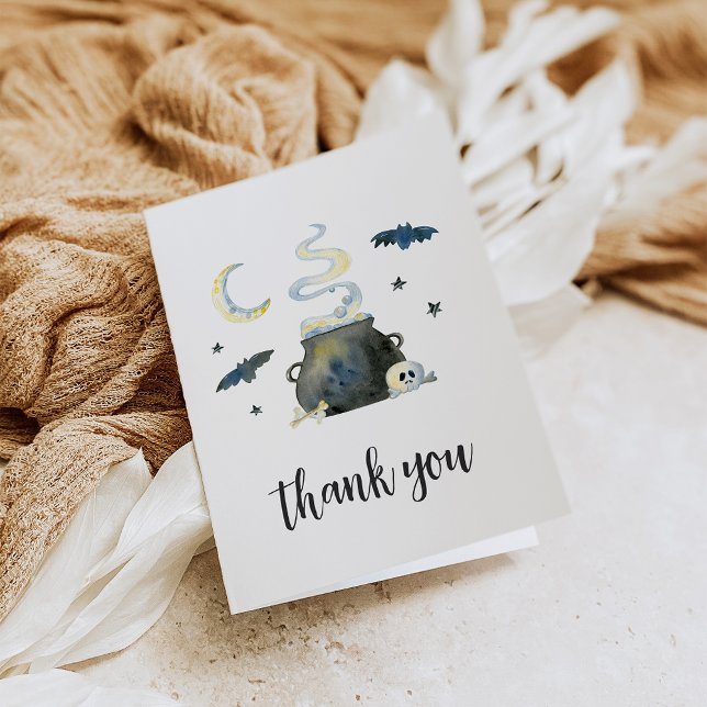Halloween Cauldron Thank You Card (Creator Uploaded)