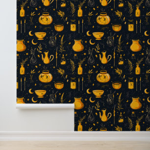 Halloween Cauldrons And Potions  Wallpaper