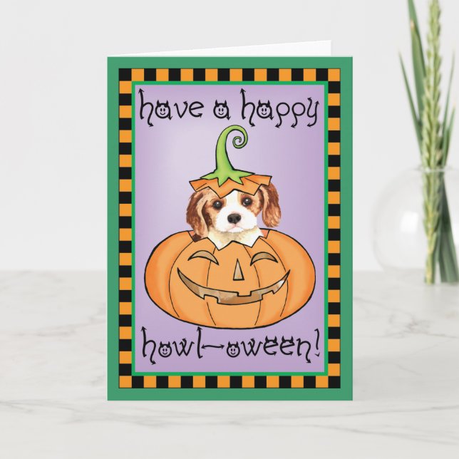 Halloween Cavalier Card (Front)