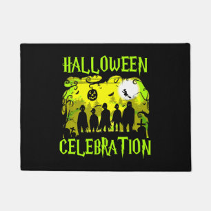 Halloween Celebration Doormat