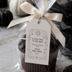 Halloween Celestial Bridal Shower Favour Gift Tags