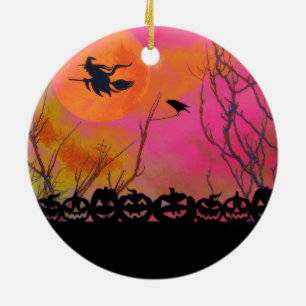 Halloween Ceramic Ornament