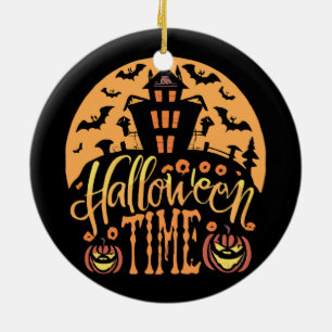 Halloween Ceramic Ornament