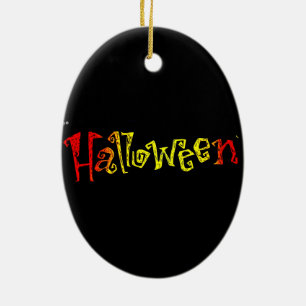 Halloween Ceramic Ornament