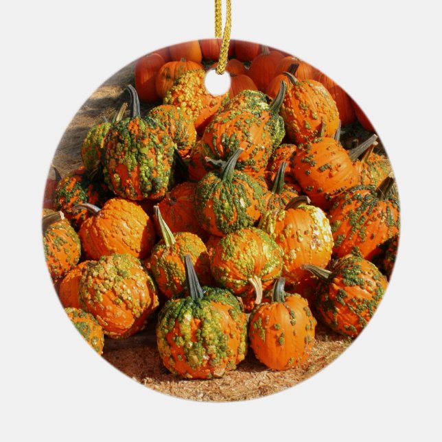 Halloween Ceramic Ornament (Front)