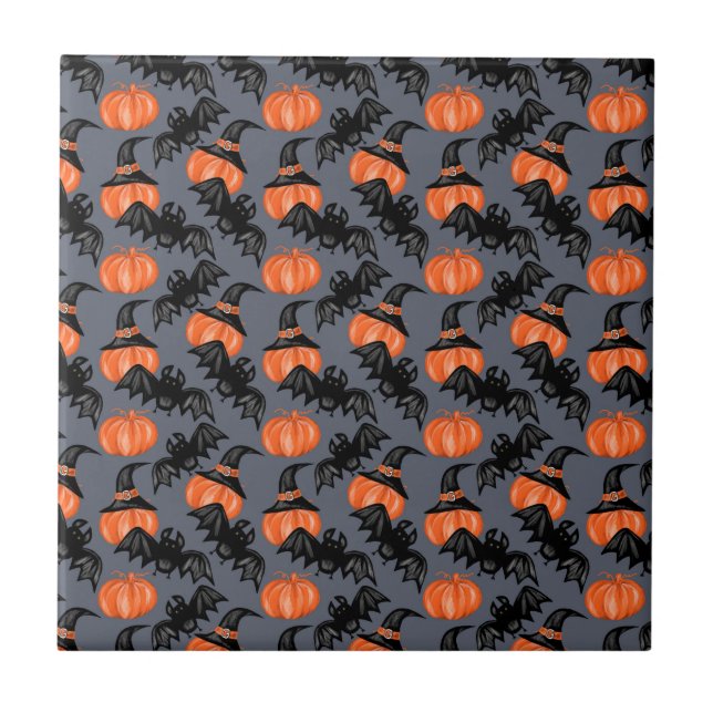 Halloween Ceramic Tile (Front)