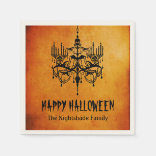 Halloween Chandelier Paper Napkins