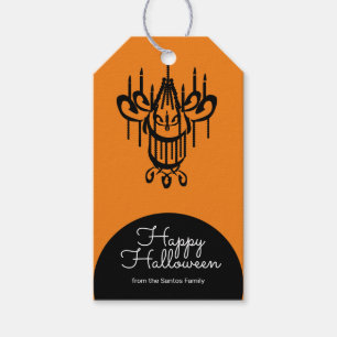 Halloween Chandelier Trick or Treat Candy Gift Tags