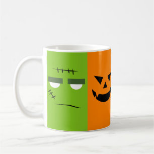 Halloween character printed mug