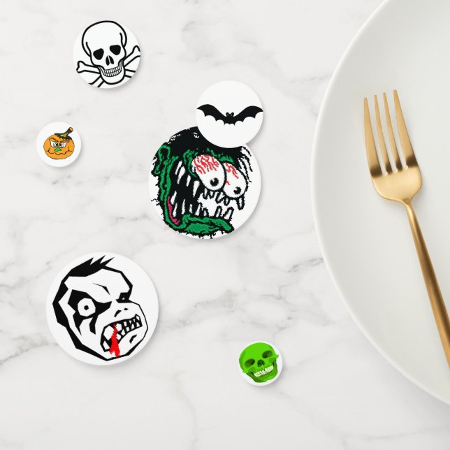 Halloween Characters Confetti (Group)