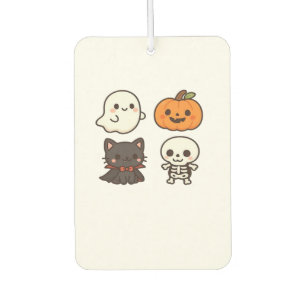 Halloween Characters � Ghost, Pumpkin, Black Cat & Air Freshener