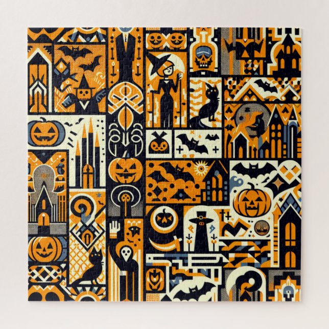 Halloween Characters Jigsaw Puzzle (Vertical)
