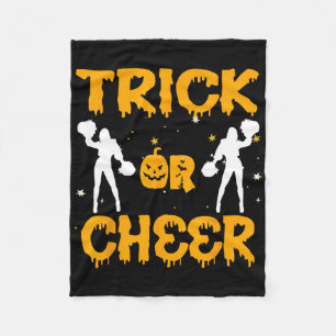 Halloween Cheerleading Funny Costume Cheerleader C Fleece Blanket