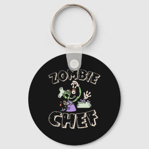 Halloween Chef Keychain