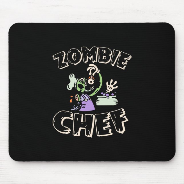 Halloween Chef Mouse Pad (Front)
