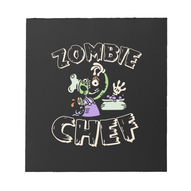 Halloween Chef Notepad (Front)