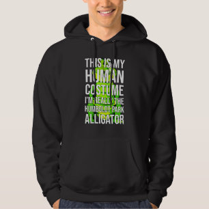Halloween Chicago Humboldt Park Alligator Costume Hoodie