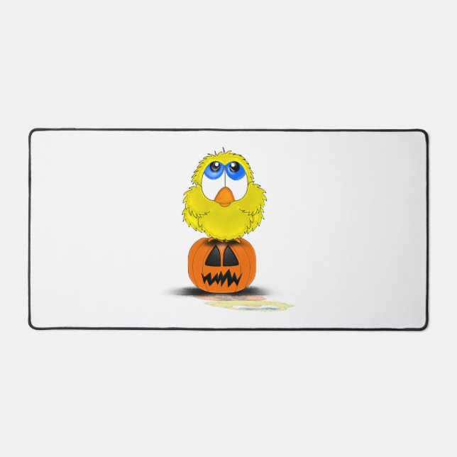 Halloween Chicken Desk Mat (Front)