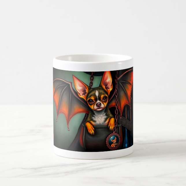 Halloween Chihuahua  Coffee Mug (Center)