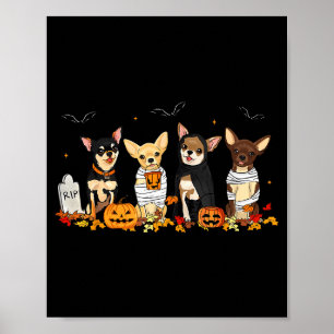 Halloween Chihuahua Ghost Soky Chihuahua Lovers Do Poster