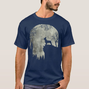 Halloween Chihuahua Tee Chihuahua Dog Moon Howl In