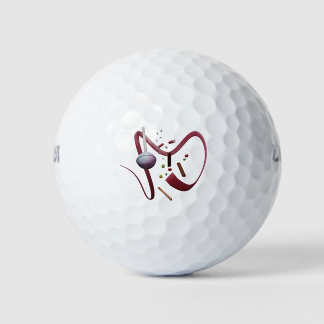Halloween Chocolate Candy Golf Balls (Front)