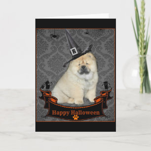 Halloween Chow Chow Card