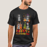 Halloween Christmas Siberian Husky Dog Hallothank T-Shirt<br><div class="desc">Halloween Christmas Siberian Husky Dog Hallothanksmas</div>